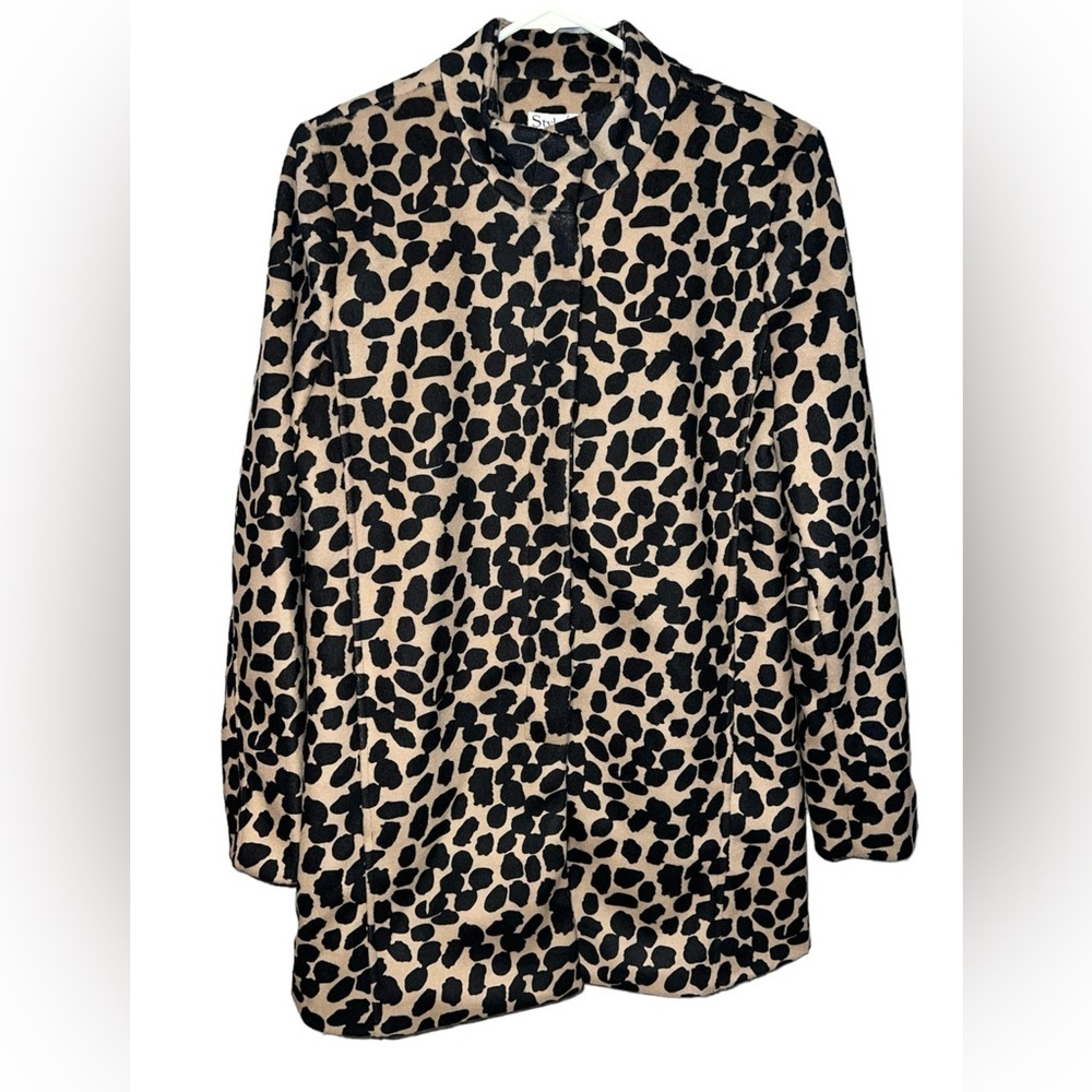 🐆 NWT! Leopard Print Long Coat